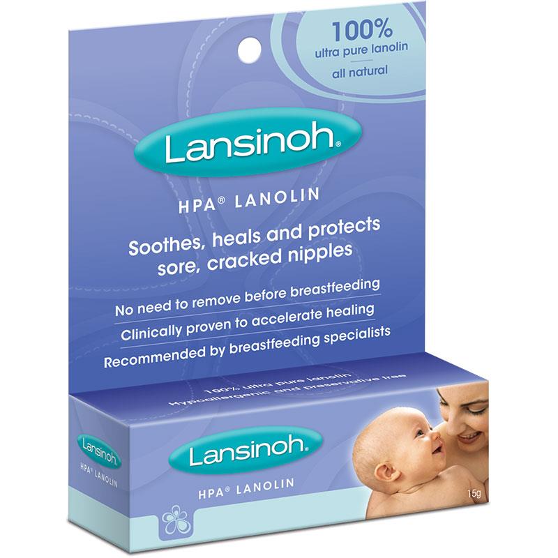 Lansinoh HPA Lanolin 羊毛脂乳头膏 乳头保护霜 15g 