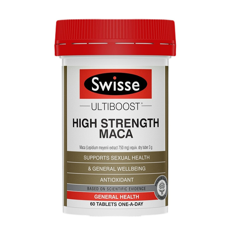 Swisse HIGH STRENGTH MACA 高浓度玛咖片 60粒