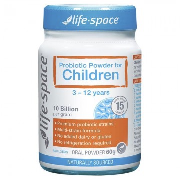 Life Space Probiotic Powder for children 儿童益生菌粉 LifeSpace 3岁-12岁 60g