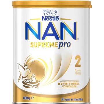 NANS2 NAN Supreme Formula 雀巢能恩抗过敏金装婴幼儿配方奶粉 2段（6-12个月）800g