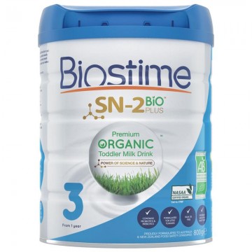 Biostime 合生元有机婴幼儿牛奶粉3段 800g