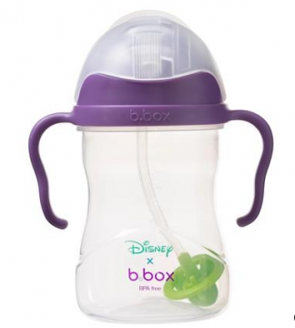 Bbox 婴幼儿重力球防漏吸管杯 （透明盖子紫色） Disney Buzz Lightyear新版 240ml
