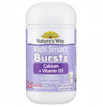 Nature's Way Calcium+VD strawberry flavor 钙+维生素D 草莓味 50s
