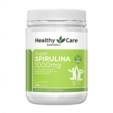 Healthy Care  Super Spirulina 高浓度螺旋藻 1000mg 400粒